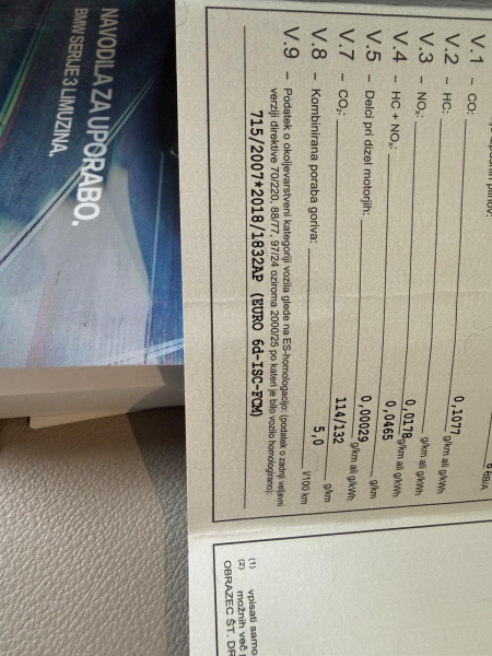 BMW 320 d xDrive slo 1. lastnik